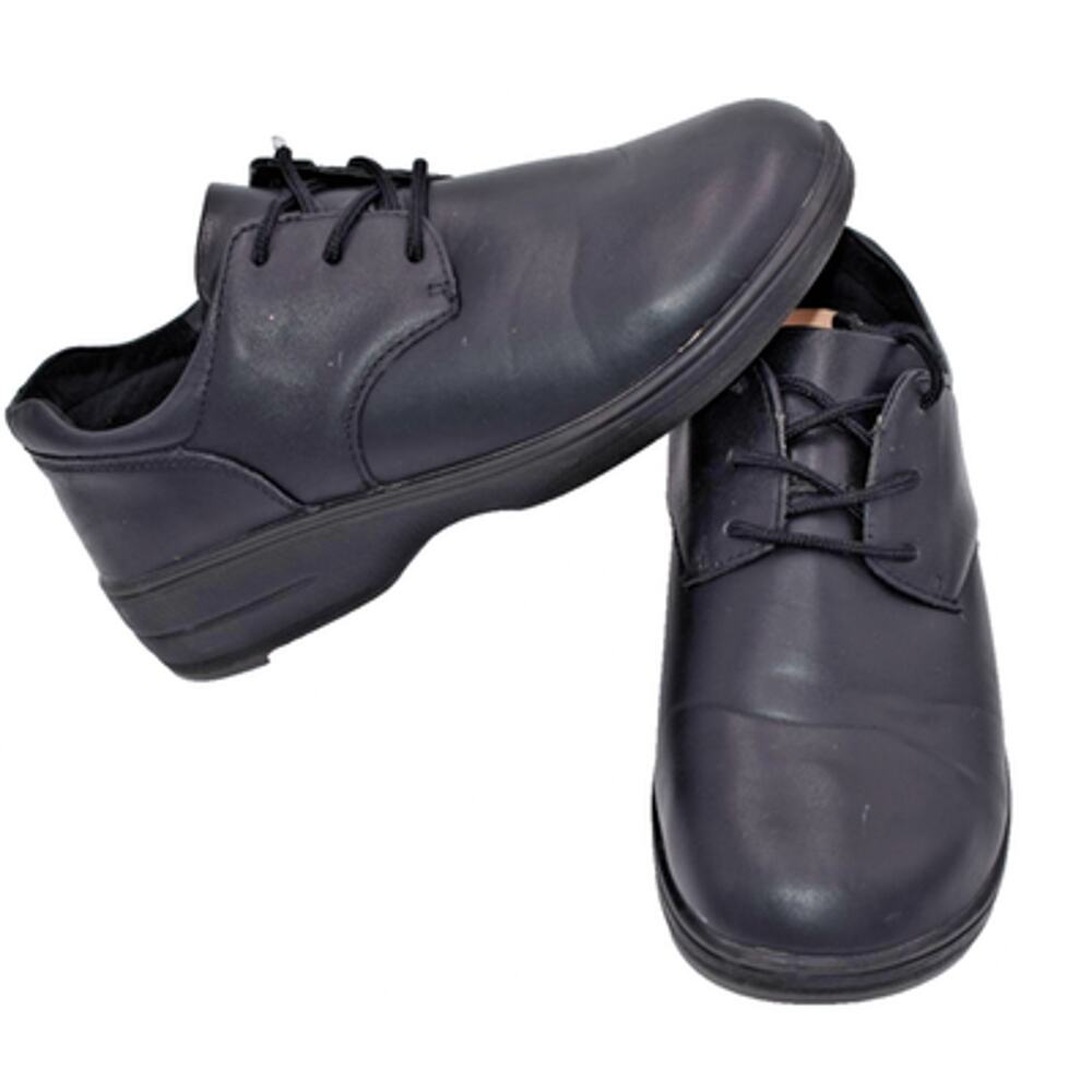 Propet Alice Black Oxford Lace Up Orthopedic Shoes -- Womens 9 4E (XX)